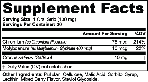 VELORA Balance Strips — Mixed Berry (30 Oral Strips)