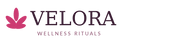 VELORA wellness brand logo